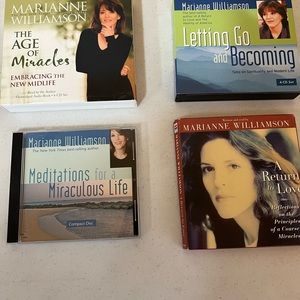 Marianne Williamson 4 audiobooks